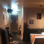【バー居抜き】カウンター・テーブル席あり約15坪/小倉北区紺屋町(空き予定・内覧可能)(内装)